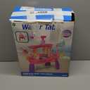 Hanyutom 2026 Upgraded Toddler Sand Water Table Toy, Summer Outdoor Beach Sensory Activity Playset and Water Table Toys, Party Birthday Gifts for Girl Boy Age 4+ (Blue)