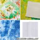 Fuyoooo 100 Sheets of Artist Teabag Paper for Mixed Media Art 16.5''x16.5'' Large Wet Strength Tissue White Handmade Paper DIY Art Craft Supplies for Printmaking Collage Cyanotype Painting