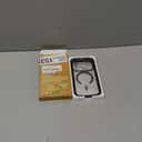 Miracase Magnetic For Iphone 17 Pro Case 6.3" [Compatible With Magsafe] Full-Body Phone Case With Built-In Glass Screen Protector & Camera Control,Drop Proof Iphone 17 Pro Cover, Clear Black