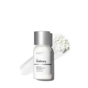 The Ordinary Sulfur 10% Powder-to-Cream Acne Spot Treatment Concentrate, Reduces Pimple Size and Zit Redness, 0.18 Oz