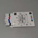 Dual Tip Wet Erase Markers, Low Odor & Easy Clean, 4 Color 12 Pcs for Whiteboards, Glass, Home Office  Ideal for Teachers, Students, Creatives