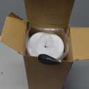 AFINETH 4" x12" Outdoor Flameless Candles Waterproof, Large Battery Operated Candles with Remote, Plastic Flickering Fake Pillar Candles for Garden Patio Porch Home Party, White 1Pack