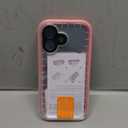 SPORTLINK for iPhone 17 Waterproof Case - Shockproof Dustproof Case with Built-in Screen Protector, Full Body Heavy Duty Sealed Protective Cover for iPhone 17 6.3" Pink/Frosted Clear