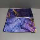 Purple Marble Hand Towels for Bathroom Set of 2 Abstract Gold Texture Aesthetic Soft Absorbent Kitchen Towel Modern Elegant Art Decorative Bathroom Towels for Bath Guest Shower Face Hair Gym 14"x28"