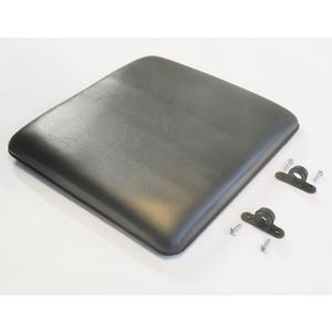 Rollator Seat Cushion, Replacement seat for Rollator Walker, Padded Seat with Brackets W/Pocket,14" *12.8", Rollator Universal Replacement Parts.(1Ea Black)
