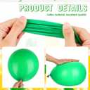 Sratte 120 Pcs Juneteenth Day Balloons Jamaica Latex Balloons Bulk 12 Inch Black Yellow Green Decor for Black History Month Independence Freedom Day Decorations Birthday Party Favors