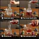 Alcohol Infusion Kit,14 Natural DIY Whiskey Making Kit for Infusing Bourbon,Tequila, Rum with Custom Botanicals, Perfect Alcohol Infusion Kits Stocking Stuffers for Men for Men, Dad, Husband