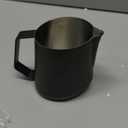 MHW-3BOMBER Milk Frothing Pitcher - 20oz/600ml Milk Frother Cup with U-Shaped Spout - SUS 304 Steaming Pitcher - Cappuccino Latte Art Cup for Barista - Quadrilateral Body - P5184-OS