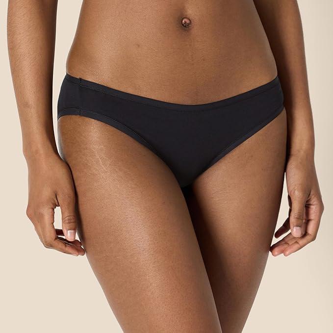 Women's Cotton Bikini Brief Underwear, Multipacks 6 Pack, Medium