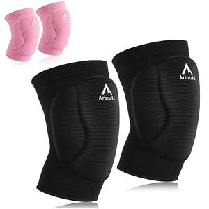 Volleyball Knee Pads for Men Women Boy Girl , Knee Protector Knee Supporter . Knee compression Sleeve with high Protection Cushion for Volleyball ,Running ,House Cleaner , Worker , Weight lifting ,, S