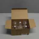 Dimmable E26 LED Light Bulbs,40 Watt Equivalent,Daylight 4000K Classic Clear Glass A19 LED Filament Bulb Pack of 6