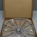 Professional Pie Slicer and Cake Divider | Stainless Steel Pie Portion Cutter Press Cake Marker Evenly14 Portions