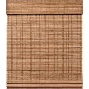 LazBlinds Cordless Bamboo Roman Shades, Light Filtering Window Treatment, Roll Up Bamboo Blinds for Windows, 46'' W x 60'' H