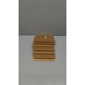 Bright Creations Clear Acrylic Place Cards for Weddings, Table Seating (5x7 In, 20 Pack)