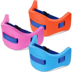 Wettarn Kids Float Swim Belts with Adjustable Strap EVA Buoyancy Aid Aerobics Exercise Belt for Youth Children Foam Waist Flotation Fitness for Pool Swimming Training