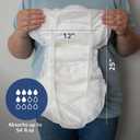 Abena San Premium Incontinence Pads, Moderate Absorbency, (Sizes 4 to 7), Size 6, 34 Count