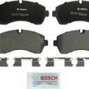 BOSCH BP1699 QuietCast Premium Semi-Metallic Disc Brake Pad Set - Compatible with Select Freightliner Sprinter 1500/2500/3500/3500XD/4500; Mercedes-Benz Sprinter 1500/2500/3500/3500XD/4500; FRONT