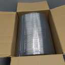 Tanlade 100 Pack Heart Clear Plastic Bowls Disposable Large Plastic Party Bowls 7" x 7" x 1.18" Valentine's Day Heart Shaped Tray for Dessert, Ice Cream, Fruit, Salad, Snack and More Cold Food