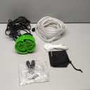 Pool Cover Pump above Ground - Submersible Water Sump Pump Swimming Water Removal Pumps, with Drainage Hose & 25 Feet Extra Long Power Cord, 850 GPH inGround, 3 Adapters (Green)