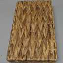 Wicker & Rattan Serving Tray - 10" Rectangle Bathroom Vanity Tray with Storage for Paper Hand Towels