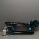 BELEEV V8 Scooters for Kids Ages 6+ with Light-Up Deck, 2 Wheel Folding Scooter for Adults Teens, 4 Adjustable Height, Lightweight Sport Commuter Scooter, Sturdy Frame, Max Load 220 lbs (Black)