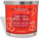 Cherry + Spiced Oud: Black Cherry Scented Jar Candle (12 oz) — Painters' Palette Collection