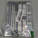 Four Candies 0.9mm Metal Mechanical Pencil Set with Case - 4PCS Fancy Mechanical Pencils, 8 Tubes HB #2 Lead Refills, 3PCS 4B Erasers and 9PCS Eraser Refills, Led Pencils Mechanical for Writing