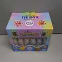 12 Colors Tie Dye Kit, Tie Dye Set for Kids, Pre-Filled Tye Dye Bottles, Non Toxic Permanent Fabric Dye Art Set, Easy DIY Fabric Art - Create Fun