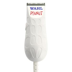 Wahl Professional Peanut Corded Trimmer - Compact, Lightweight Powerful Rotary Motor Grooming Tool, with 4 Trimming Guides and Accessories (White)