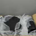 Full Set Floor Mats for Cadillac XT6 2020-2025 2026 7-Seater All Weather TPE Includes 1st 2nd 3rd Row Mats and Cargo Liner and Seat Back Protectors Black