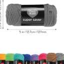 Red Heart Super Saver Super Yarn Craft Kit for Crochet & Knitting & Amigurumi Projects
