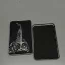 BEZOX Extra Fine Curved Cuticle Scissors, Super Thin Nail Scissors for Cutical Care Only, Professional Manicure Small Scissors, Stainless Steel CuticleTrimmer, 1 pcs