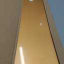 Uxcell 2pcs Door Kick Plate, 6 x 30 Inches Anodized Aluminum Kick Plate Door Plate, 1.5mm (1/16 Inch) Thickness, for Exterior Front Door or Back Door, Copper Gold