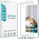 2-Pack Tempered Glass For Apple New iPod Touch 7th Gen (2019), 6th Gen, 5th Gen (2015) Screen Protector, Easy to Install, Bubble Free, 9H Hardness