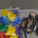 TOPNEW 12 Ninja Tree Climbing Holds for Kids Climber, Adult Climbing Rocks with 6 Ratchet Straps for Outdoor Ninja Warrior Obstacle Course Training