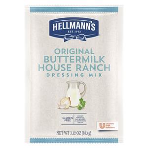 Hellmann's Original Buttermilk Ranch Dressing Dry Mix, 12 oz, Pack of 12, Best By: JAN/22/26