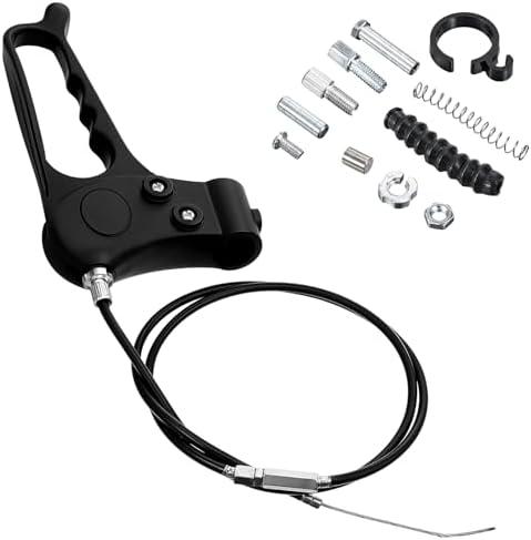 Brake Handle Replacement for Rollator Walker, Rollator Replacement Hand Brake with 41" Cable, Drive Rollator Replacement Parts for 4 Wheel Rolling Walker