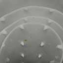 Uross Carpet Protector for Pets - 3.6FT White Round Corner Plastic Mat, Under Door Anti-Scratch Protector for Doorway, Stop Cats from Scratching Carpet, 3.6FT *1PCS, White