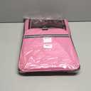 Soundy Large Cat Carrier Dog Carrier Under 25 Lbs,Collapsible Ventilated Portable Pet Bag with Soft Sided Breathable Mesh for Long Car Trips Maxi Load 2 Kittens or Small, Medium Dog (Large Pink)