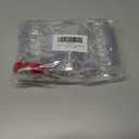 SUNWISHA 15pcs Christmas Clear Acrylic Balls Ornament Set with Bow Tie, Xmas Classic Tree Balls for Holiday Indoor Outdoor Dcor, Wreath, Garland, Party DcorStyle 1