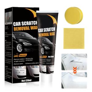 Scratch Remover for Vehicles, Car Scratch Remover for Deep Scratche,Car Scratch Repair Paste,C-ar Polishing Wax Scratch Remover for Vehicles, Cars Paint Scratchs Repair Kit with Wipe & Sponge (1 PCS)