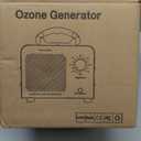 Ozone Generator 60,000mg/h, Air Purifier with Timer, Home Deodorizer, Portable Ozone Device for Industrial, Hotel, Office, Home, Garage