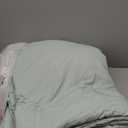 CozyLux Queen Comforter Set 7 Pieces Bed in a Bag Queen, Sage Green Bedding Comforter Set with Sheets All Season, 7PC Bed Sets with Comforter, Fitted Sheets, Flat Sheets, Pillow Shams and Pillowcases