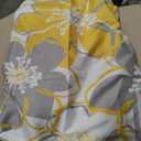Anibedding 7 Pieces Yellow Floral Comforter Set Queen Size, Reversible Bed in a Bag with Sheets Set All Season, Soft Microfiber Flower Pattern Complete Duvet Bedding Set (Queen, 90"x90")