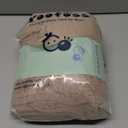 Yoofoss Muslin Burp Cloths for Baby 10 Pack 100% Organic Cotton Baby Washcloths for Boys Girls Large 20''X10'' Super Soft and Absorbent Brown