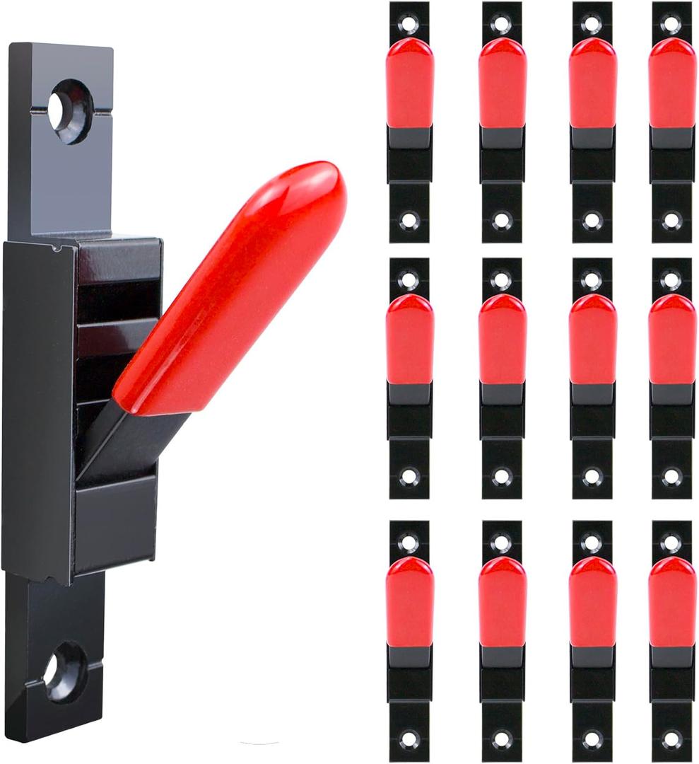 Adjustable European Mount Skull Hanger 12 Pack, Deer Skull Mount Hanger with Silicone Protector for Indoor Outdoor Home Deco