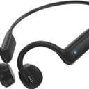 Bone Conduction Headphones, Open Ear Headphones Bluetooth 5.4 Wireless Headsets with Mic,IPX5 Waterproof Sport Headphones for Running, Cycling, Workout(Black)