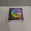 Mini Wireless Speaker with Bluetooth Lamp, Atmosphere Lamp, Wireless Charging, Alarm Clock,Smart LED Table Lamp, Night Light, Birthday Gifts for Girls Boys Party Aged 4-12 (Black)