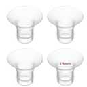 Momcozy 19mm 4Count Flange Insert Compatible with 24mm Flange/Shield of Most Pumps