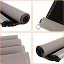 Car Panorama Sunroof Sunshade Curtain Cover Assembly for Volvo XC60 XC90 2015 2016 2017 2018 2019 2020 2021 (Biege)